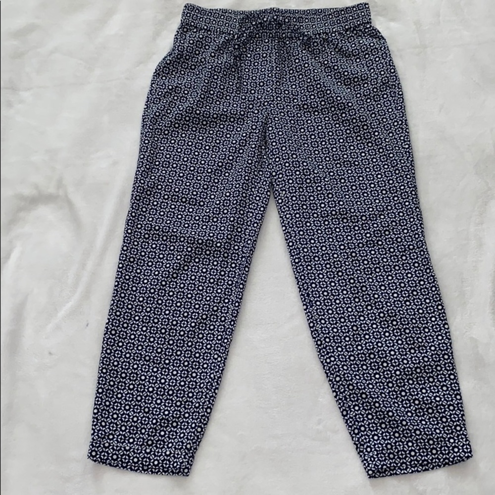 J.CREW Polyester Pull Up Capris size 4P.